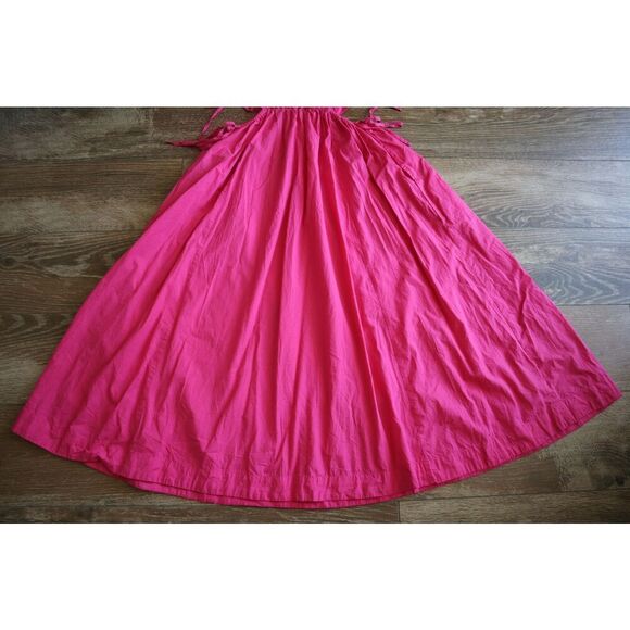Free People OB1734765 Women's Sz S Magentiful Pink Fabiana Midi Dress - Picture 10 of 15